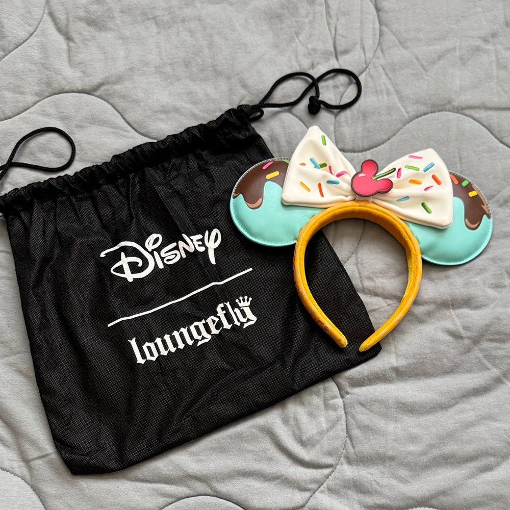 Loungefly Disney Ice Cream theme with Sprinkles  Headband